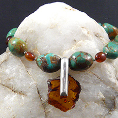 royston turquoise and baltic amber